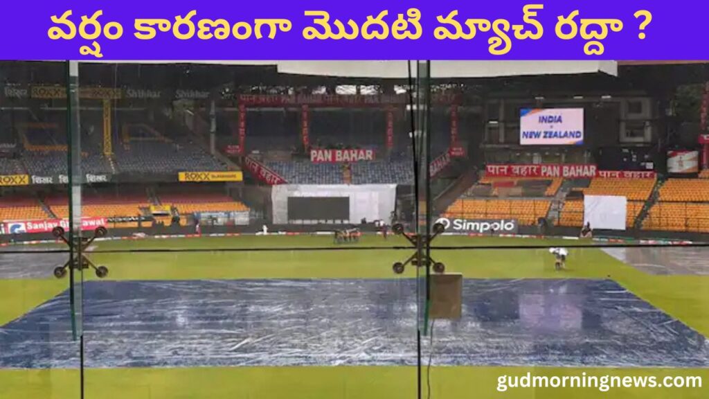 India vs New Zealand Match delay 